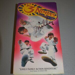 3 Ninjas-Knuckle Up VHS Tape